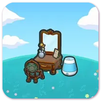 Moisturizing makeup stand