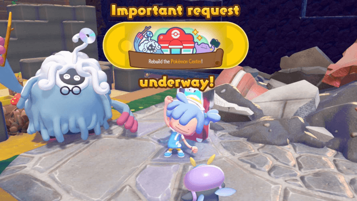 Rebuild the Pokemon Center