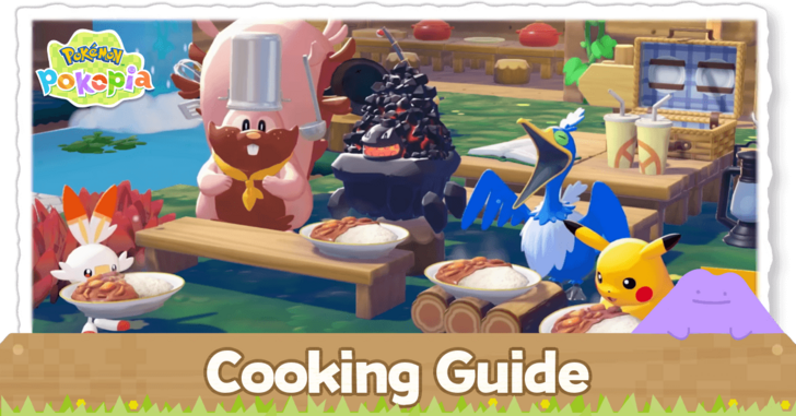 Pokemon Pokopia - How to Cook Food Top Banner
