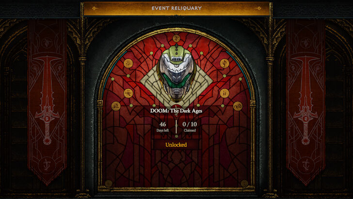 DOOM The Dark Ages Event Reliquary