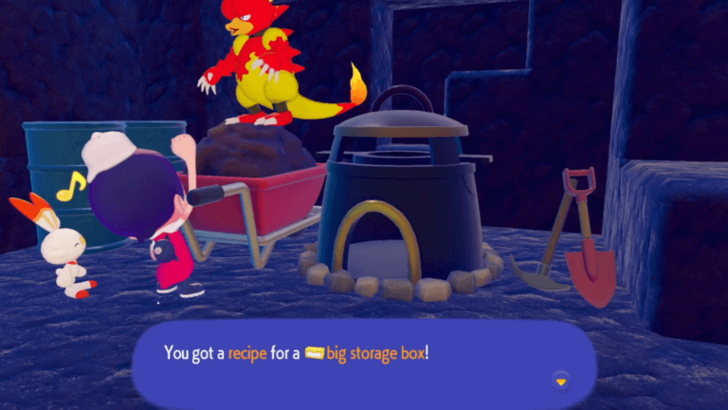 Discover 30 Pokemon - Big Storage Box Recipe Reward