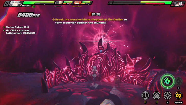 Destroy the Blade for Barrier