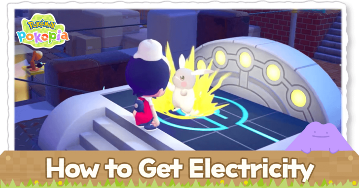 Pokemon Pokopia - How to Get Electricity to Power Your Island