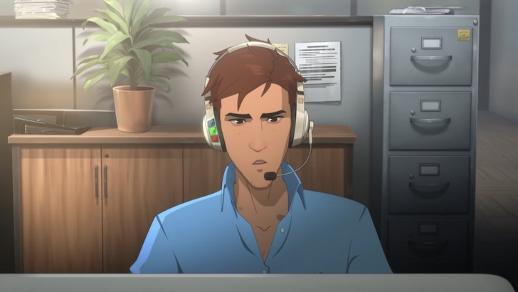 Robert Robertson III working as a dispatcher