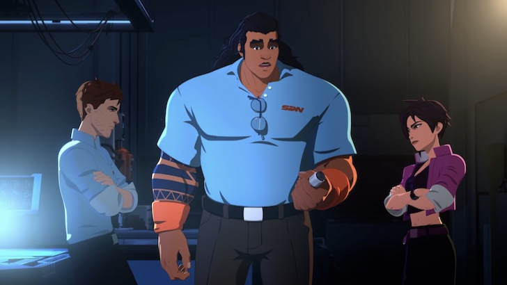 Robert Robertson III speaking with Royd and Invisigal