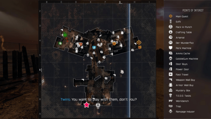 RC-XD Controller Near Pack-a-Punch Map