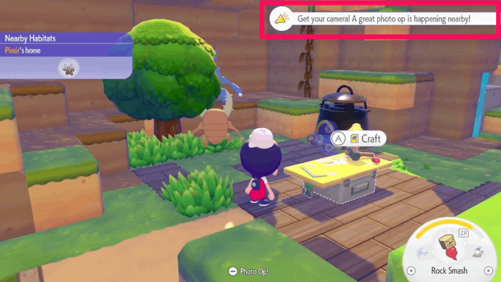 Photo Op Notification