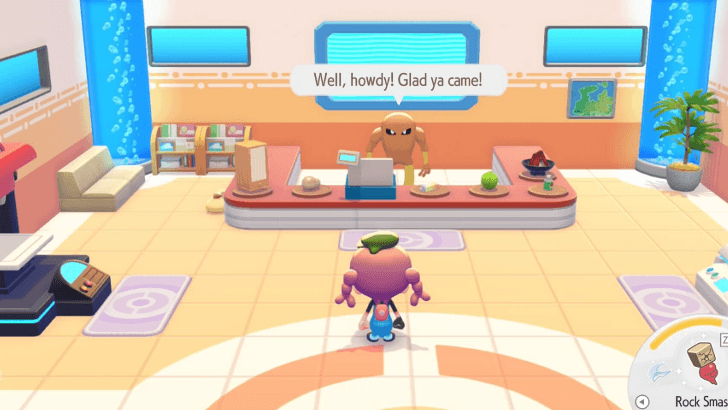 Trading in the Pokemon Center