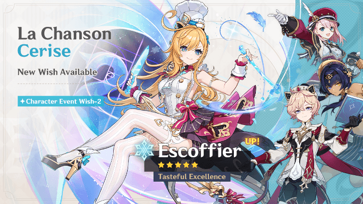 Genshin Impact - La Chanson Cerise Gacha