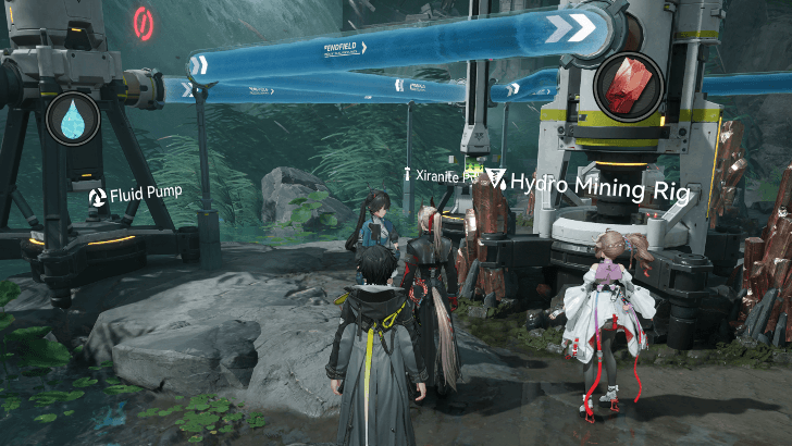 Arknights Endfield - Use Hydro Mining Rigs