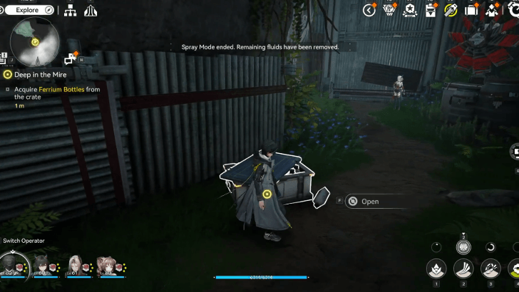 Acquire Ferrium Bottles from the Crate