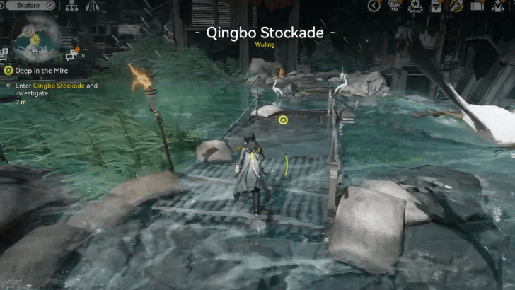 Enter Qingbo Stockade and Investigate