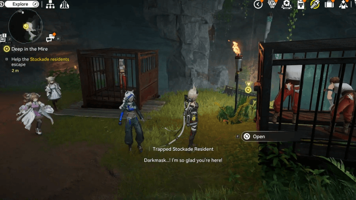 Help the Stockade Residents Escape