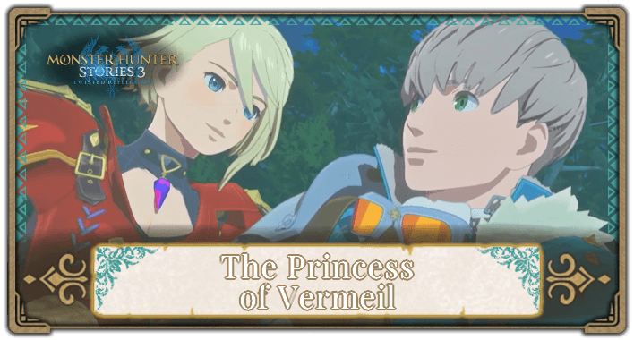The Princess of Vermeil Banner