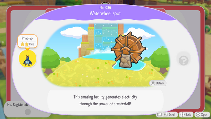 Waterwheel Spot Habitat