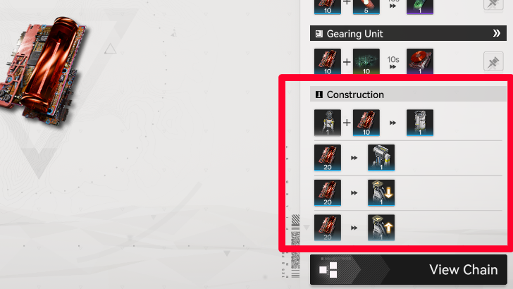 Arknights Endfield - Cuprium Part Used in Construction