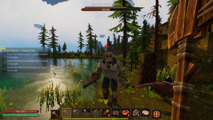 everwind mortivan warrior in swamp