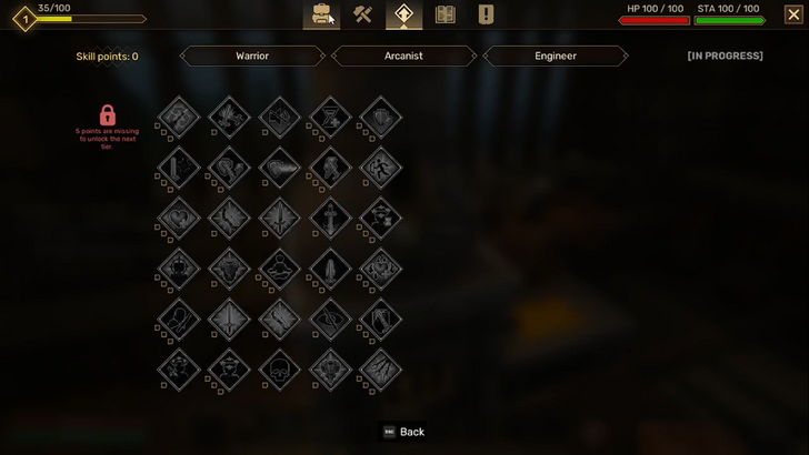 everwinds skill tree