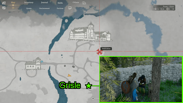 Grisle Merchant Location