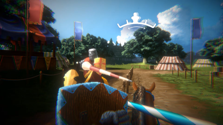 Defender of the Crown - Jousting Gameplay