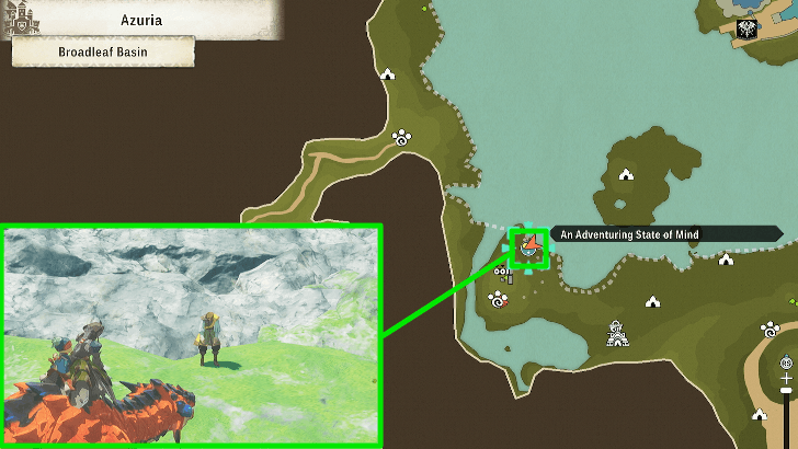 An Adventuring State of Mind Map Location