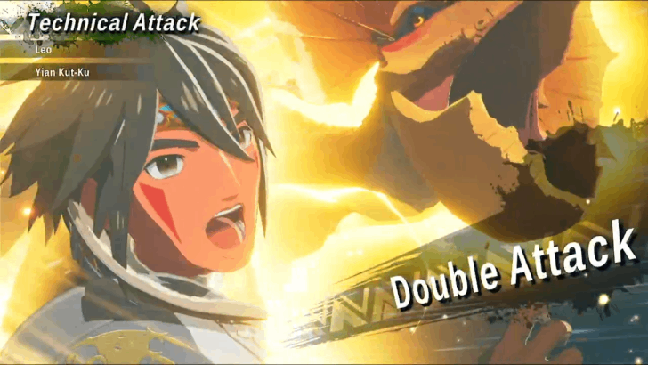Double Attack Animation