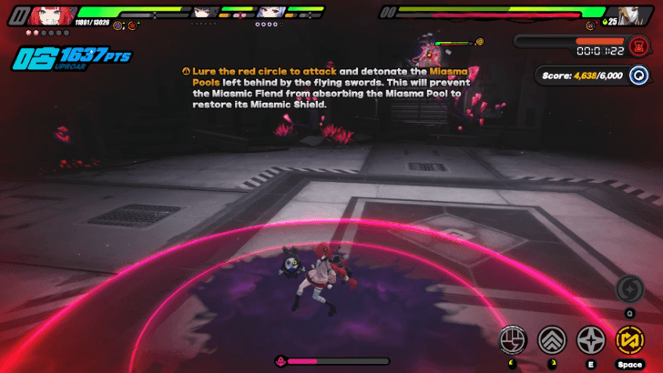 DA Miasmic Fiend Unfathomable - Avoid Getting Hit by Miasma Pools