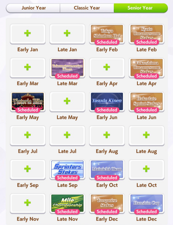 Turf Sprint Mile Race Senior