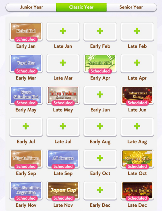 Turf Medium Long Race Classic