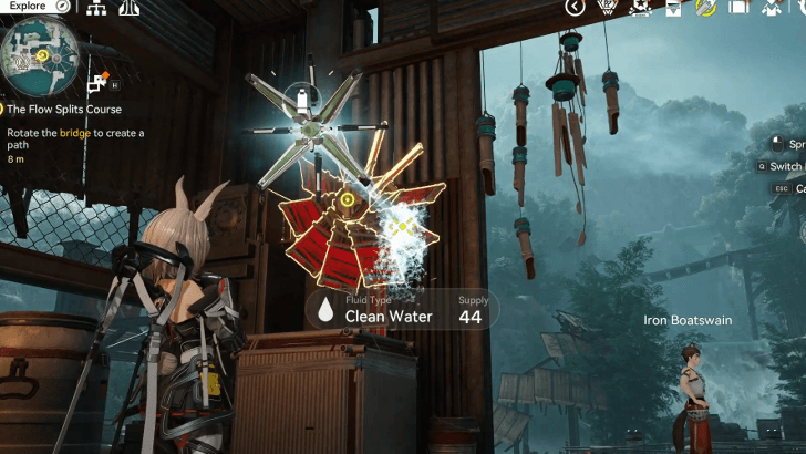 Spray the First Wheel Mechanism