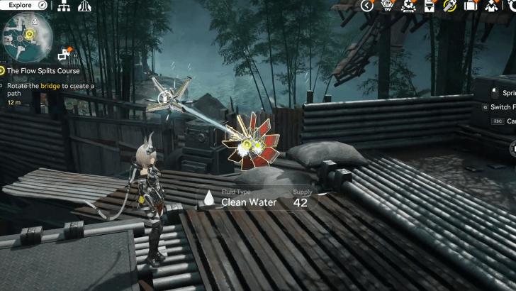 Spray the Second Wheel Mechanism