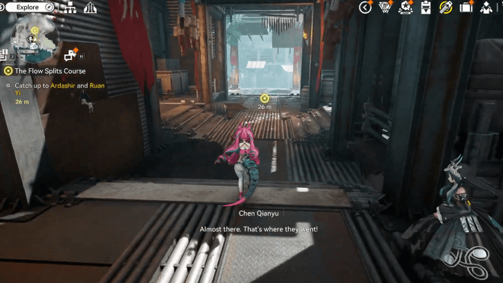 Pass Through the Building