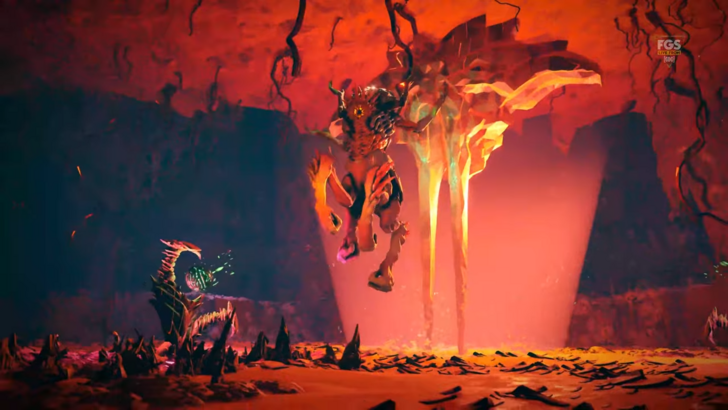 The Hoxxes IV lava area