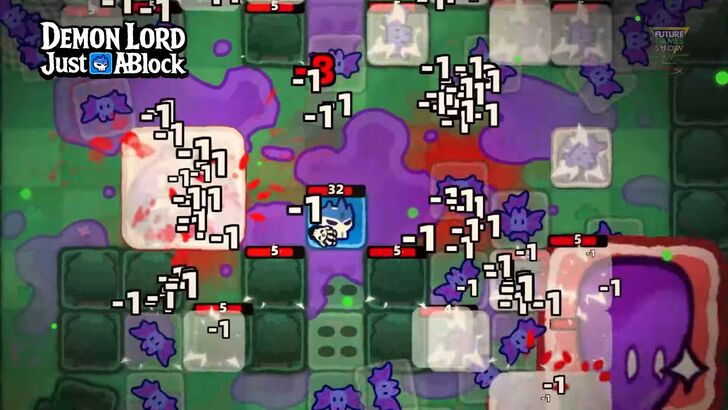 Demon Lord Taking Down Enemies