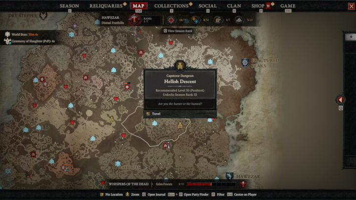 Hellish Descent Capstone Dungeon