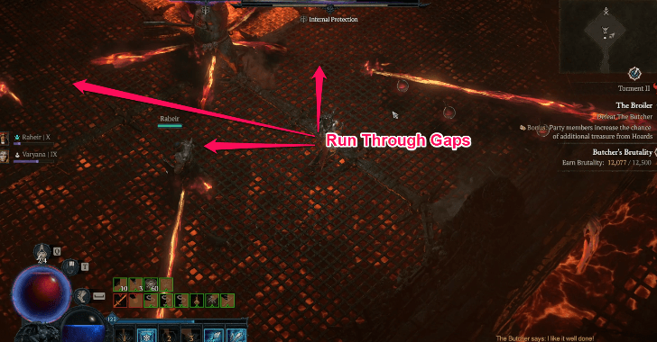 Laser Gaps - How to Beat Butcher