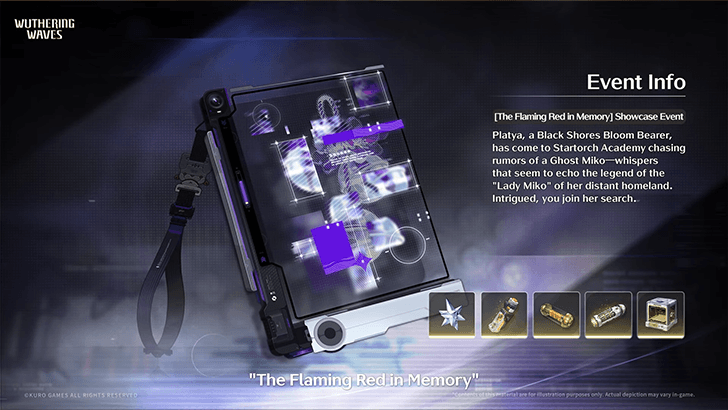 The Flaming Red in Memory Event