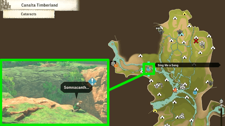 Sing Me a Song Map Location