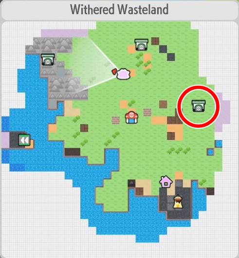 Withered Wasteland to Bleak Beach Gate