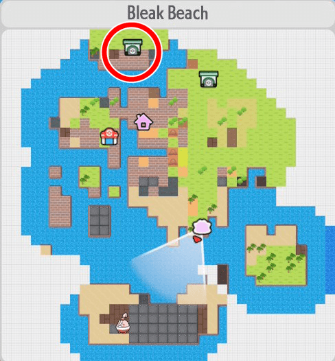 Bleak Beach to Sparkling Skylands Gate