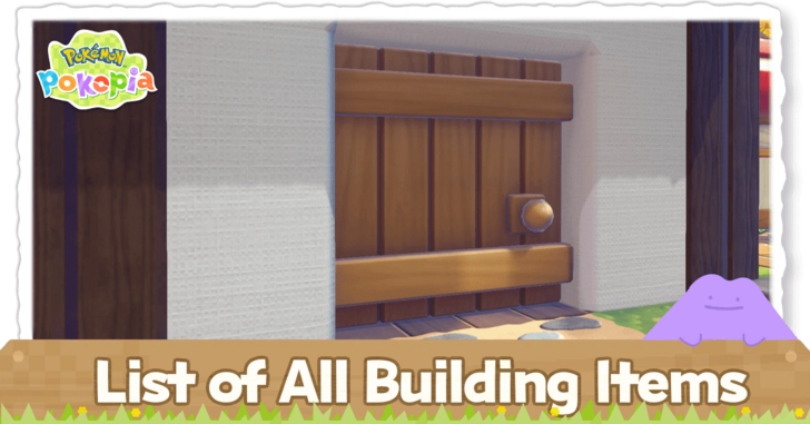 Pokemon Pokopia - Building