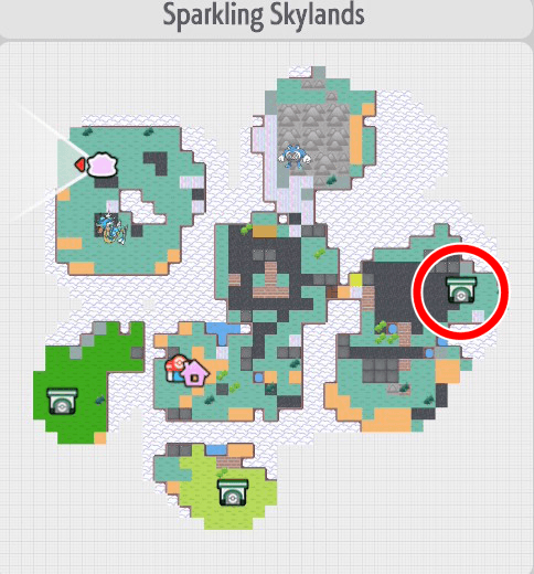 Sparkling Skylands to Withered Wasteland Gate