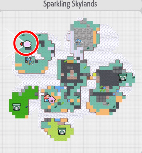 Sparkling Skylands Pokedex Completion Gate