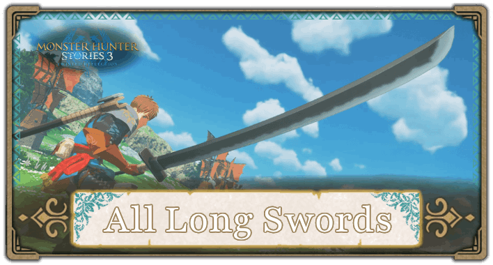 List of All Long Swords
