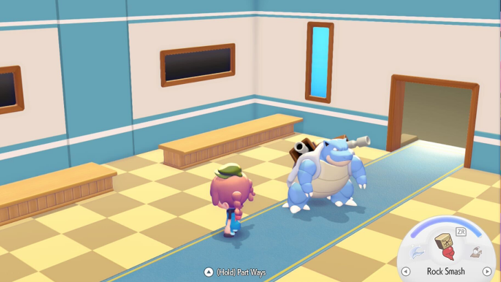 Blastoise Moving Between Gates