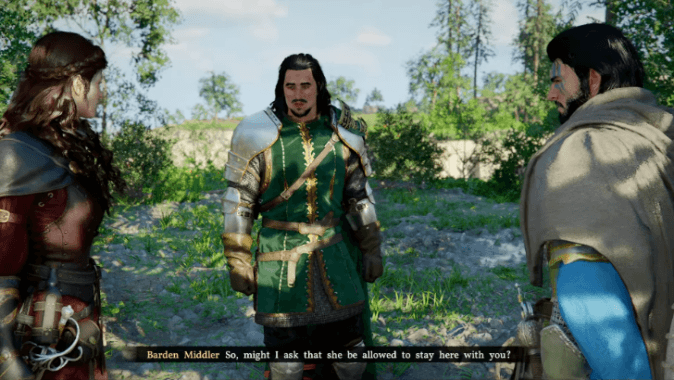 Speak with Marshal Middler