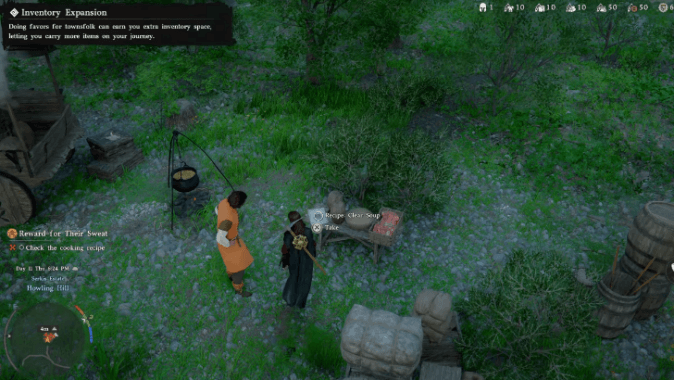 Check the cooking recipe