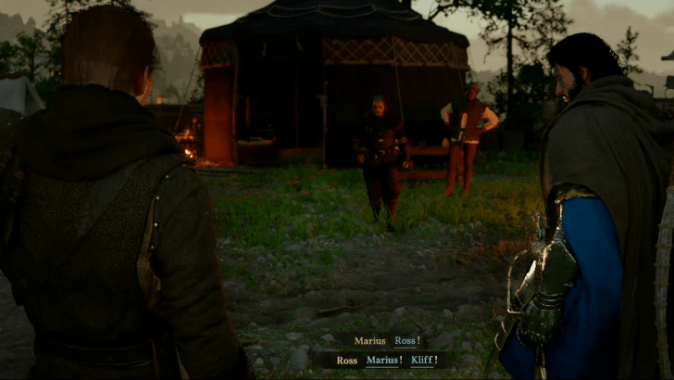 Escort Marius to Camp