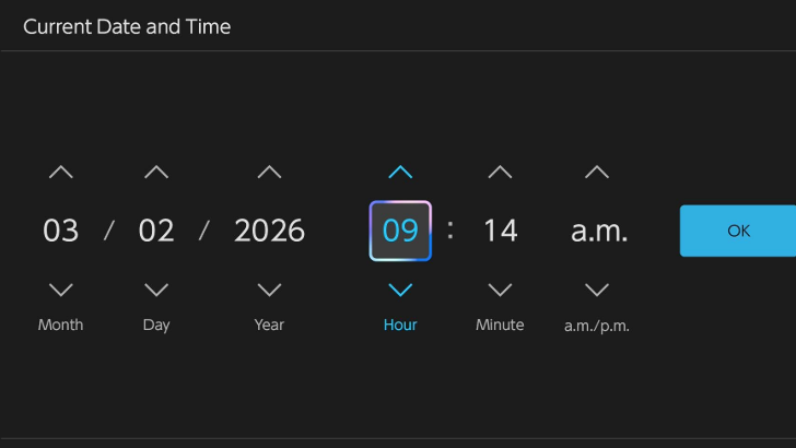 Change Date and Time to Past