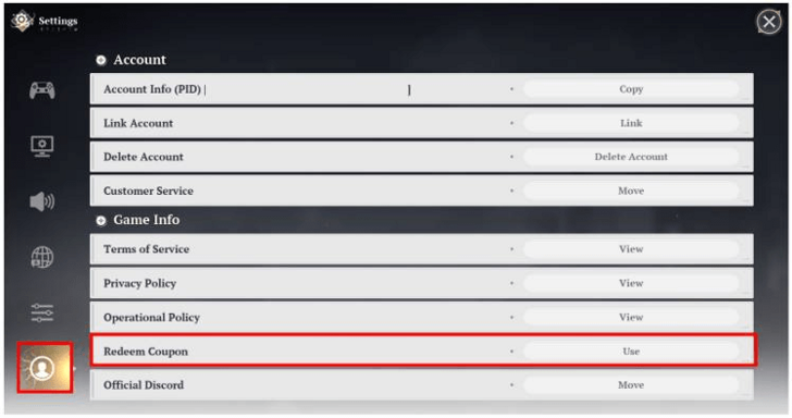 Redeem Codes Redeem Code Highlight